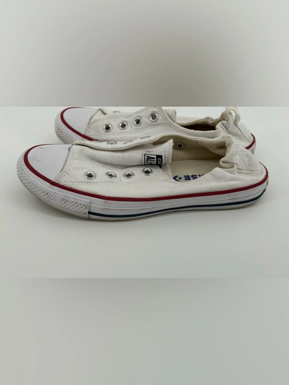 Converse All Star White Canvas Sneakers